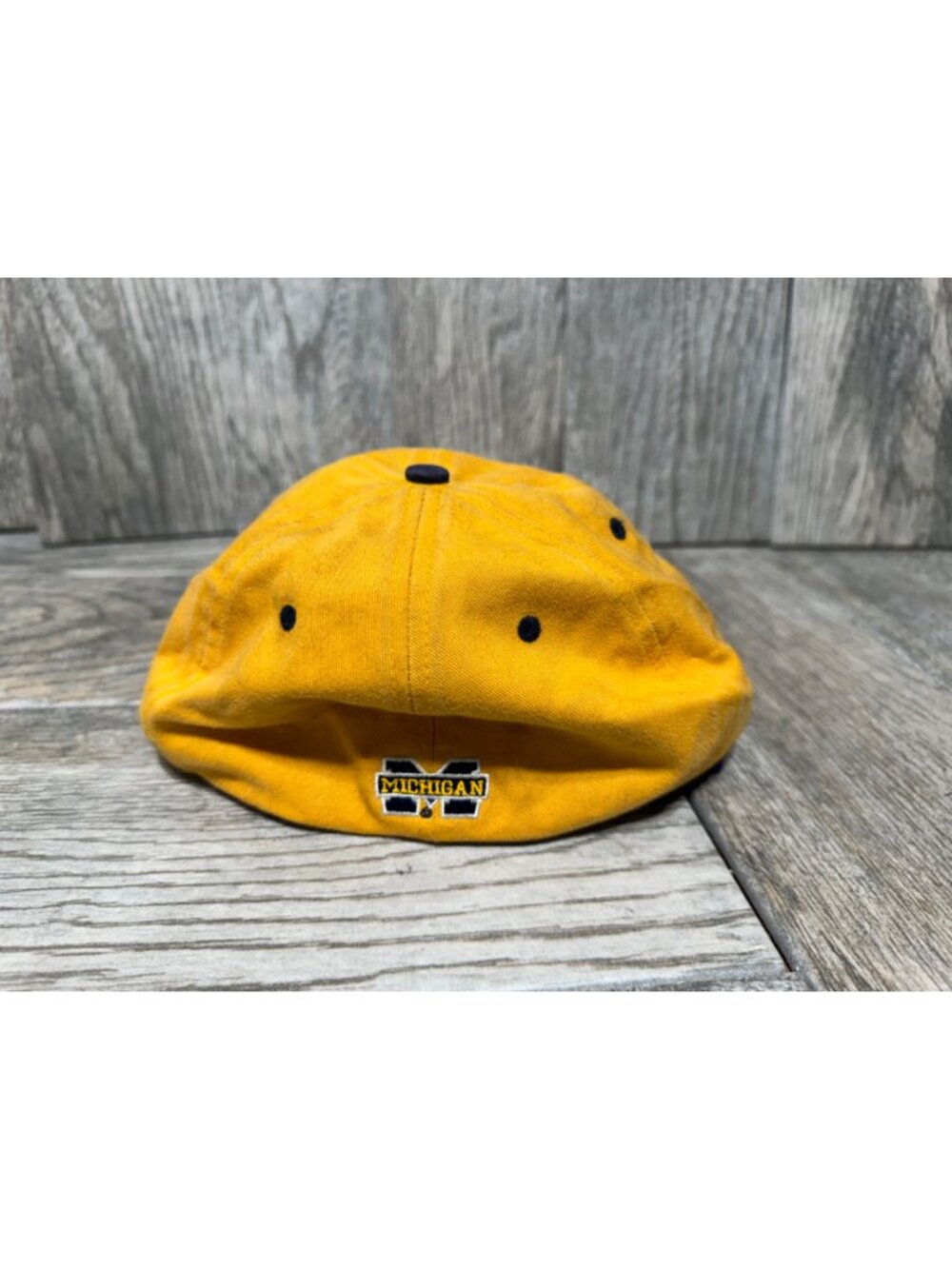 University Of Michigan Wolverines Fitted Hat Baseball Cap Hat Size 7 NCAA - Picture 4 of 6